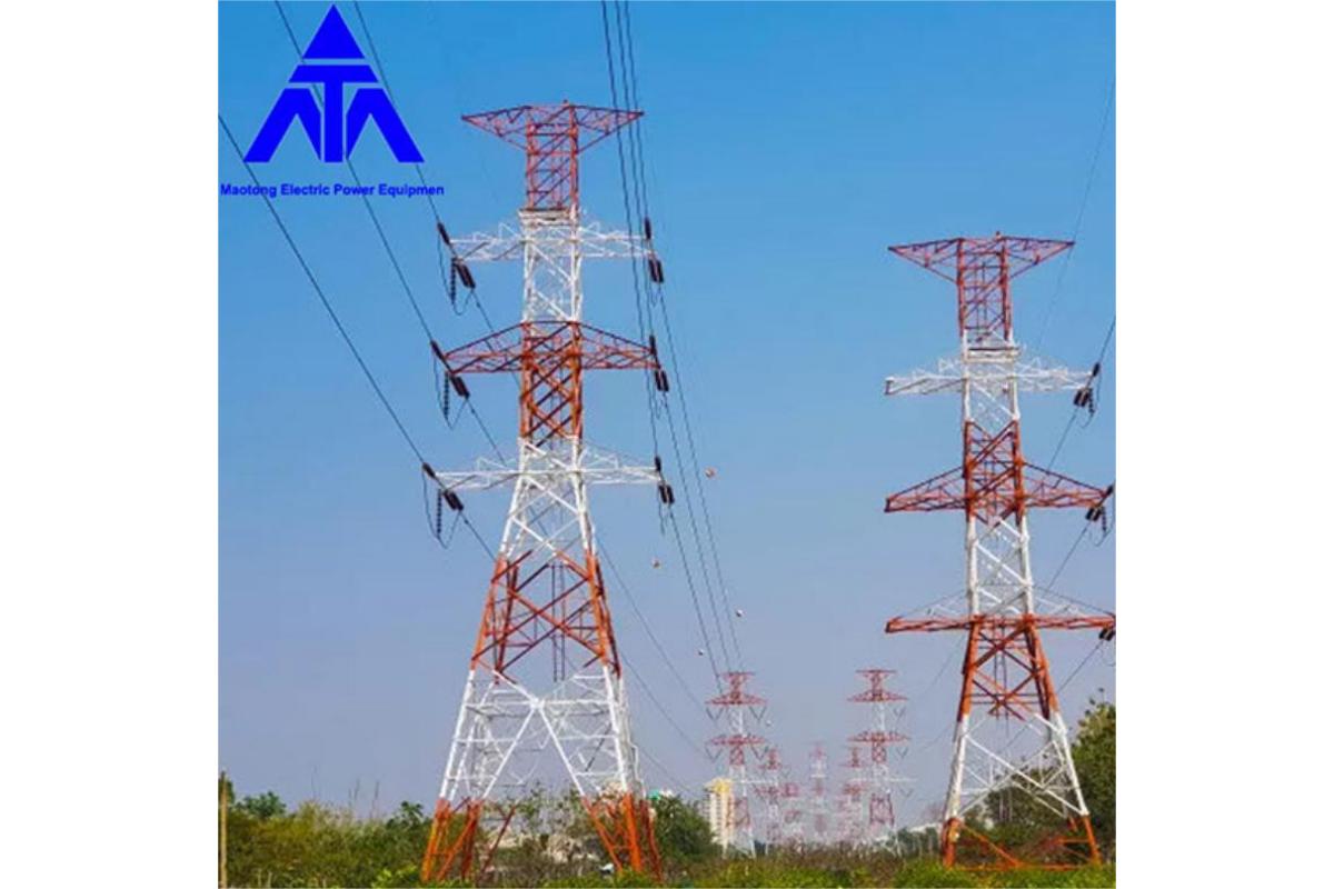 Výhody elektrickej napájacej veže z oceľových rúr 110KV priehradová veža