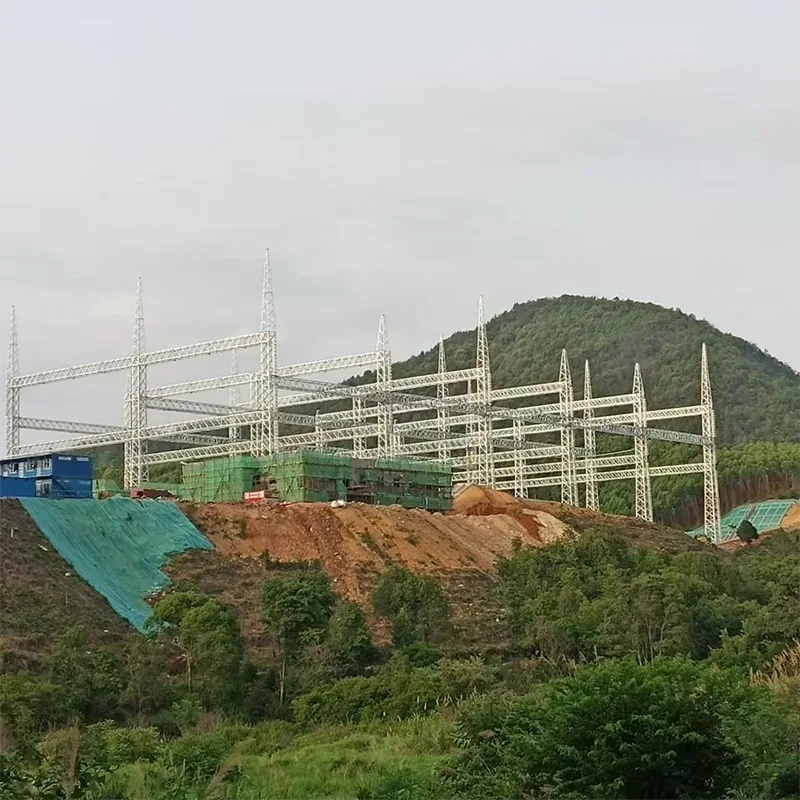 Oceľové konštrukcie elektrických rozvodní